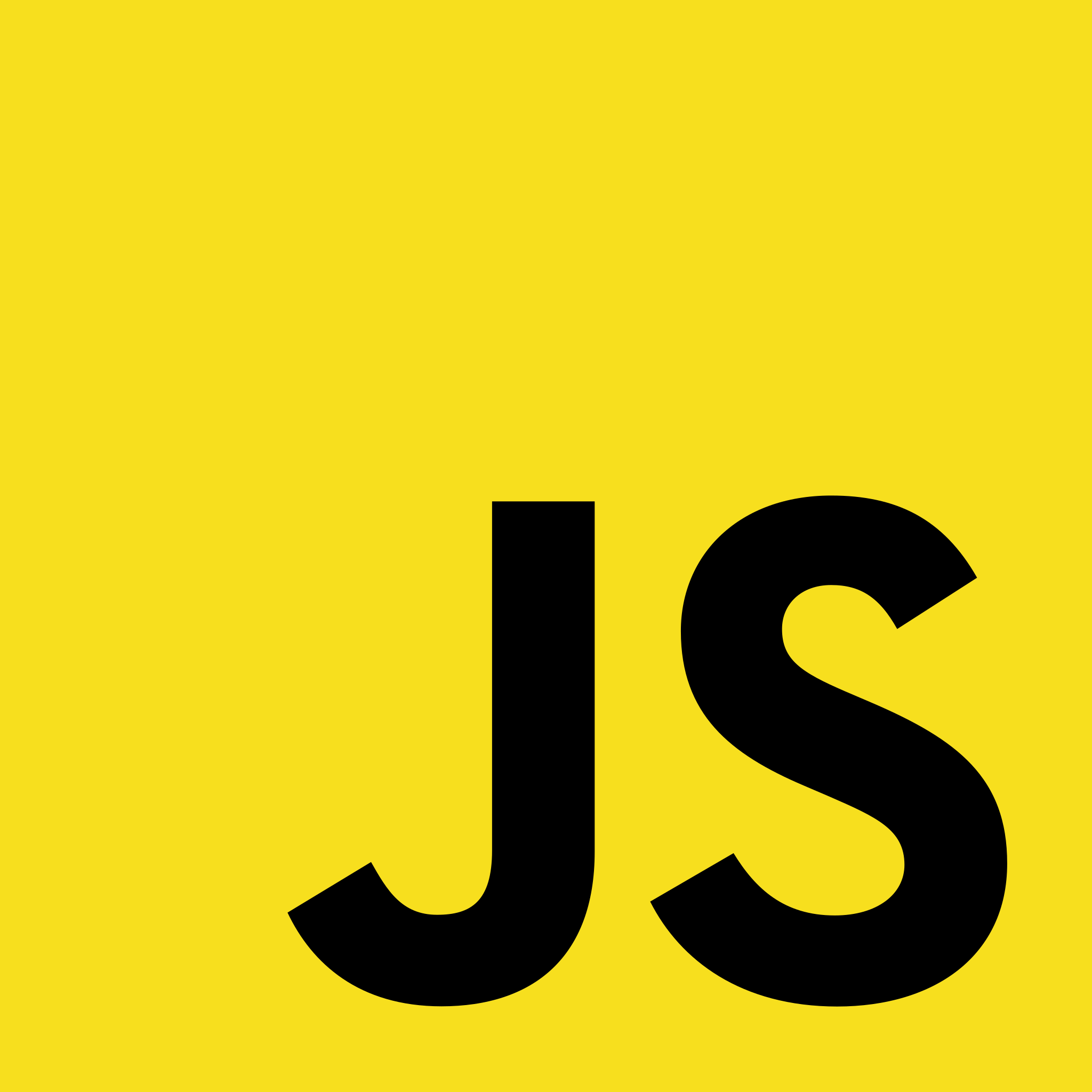 Logo de JavaScript.